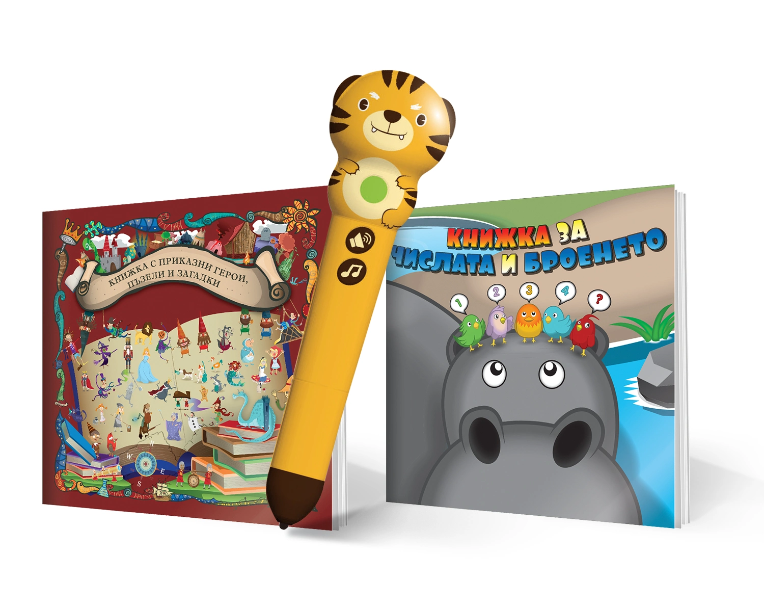 Умна писалка Thinkle Stars - Тигър; с две книжки - Image 2